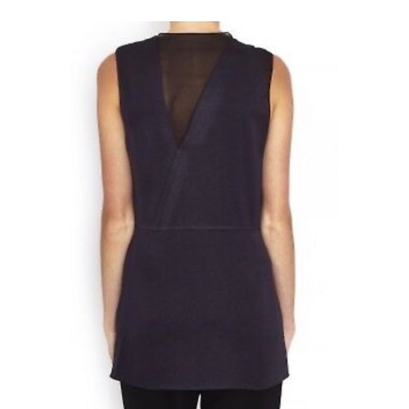 3.1 Phillip Lim Embellished Crepe Silk-Chiffon Top - Picture 3 of 10